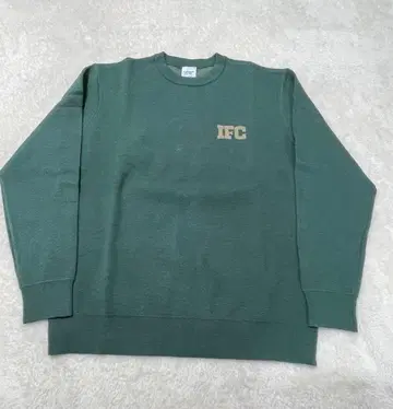 IRIE FISHING CLUB 트레이닝복 스웨터 L 사이즈 그린