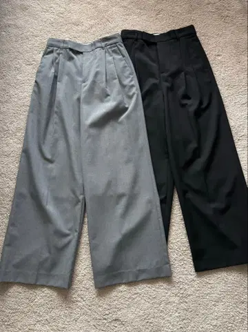 green label relaxing 시크릿 슬랙스 2세트