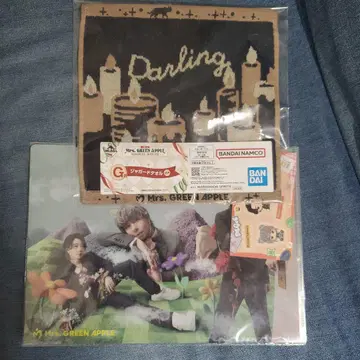 미세스 1번 복권 타월 클리어 파일 2점 세트