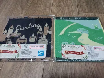 Mrs.GREEN APPLE 제일복권 G상 자카드 타월 2장 세트