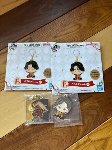 제일복권 Mrs. GREEN APPLE F상 달링 메탈 참 2개 세트