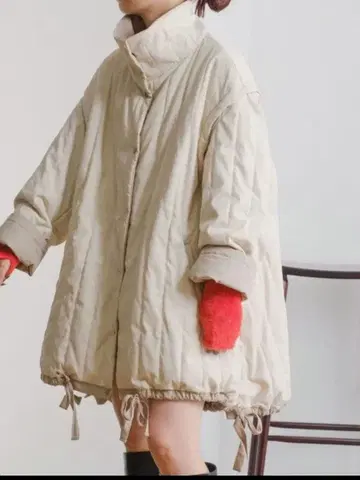 2WAY 리버서블 퀼팅 코트