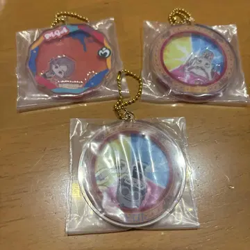 미세스 그린애플 제일복권 E상 바스락 아크릴 참 3개 세트