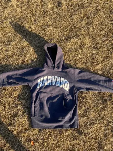 챔피언 HARVARD 프린트 복각 옐로우 컬러 택 usa 제