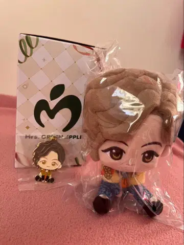 미세스 제일복권 A,F상 세트 봉제 인형 메탈 키체인 후지와라 료카