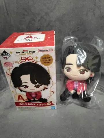 Mrs.GREEN APPLE 제일복권 오오모리 모토키 A상 봉제 인형