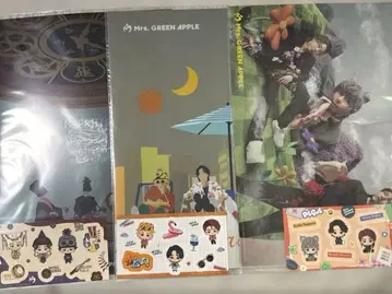 제일복권 미세스 그린애플 H상 클리어 파일&스티커 시트