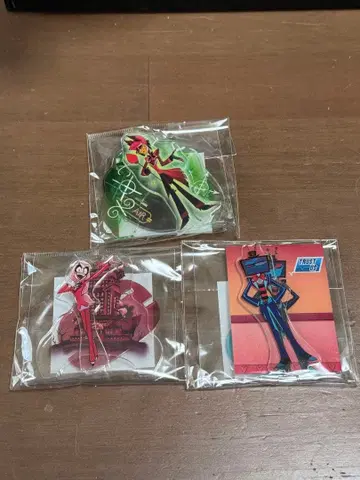 해즈빈 호텔 코믹콘 아크릴 스탠드 레이어 아크릴 스탠드 복스