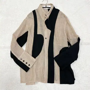 AKIRANAKA 셔츠 셀렌 불규칙 패널 셔츠