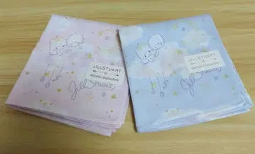 질스튜어트 산리오 캐릭터즈 콜라보 손수건 세트