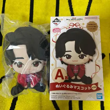 Mrs. GREEN APPLE 봉제 인형 마스코트 A상