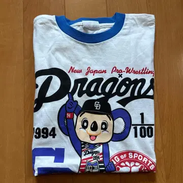 신일본 프로레슬링 타나하시 선수 도아라 콜라보 T셔츠