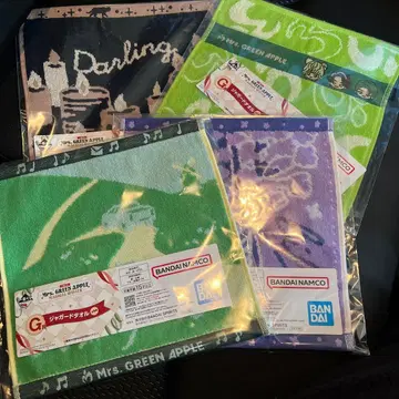 미세스 그린애플 G상 자카드 타월 손수건 제일복권