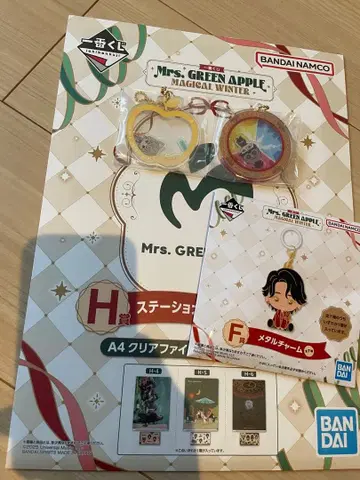 Mrs. GREEN APPLE 제일복권 4점 묶음 판매