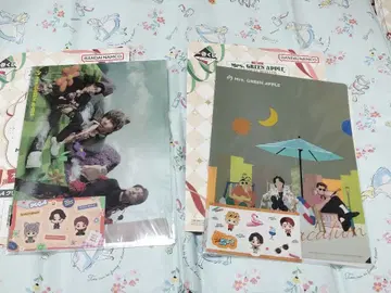 Mrs. GREEN APPLE 제일복권 H상 클리어 파일 2세트