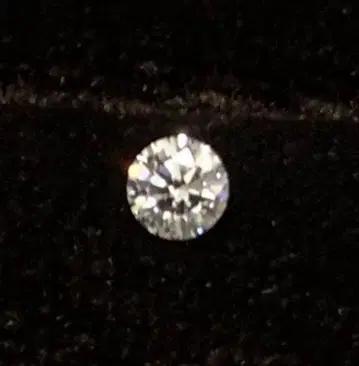 다이아몬드 귀걸이(한쪽용) 0.222ct