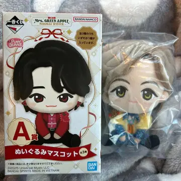 미세스 제일복권 A상 후지사와 료카 봉제 인형 마스코트 미세스 그린애플