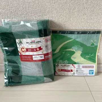 미세스 그린애플 제일복권 C상 스톨 G상 자카드 타월