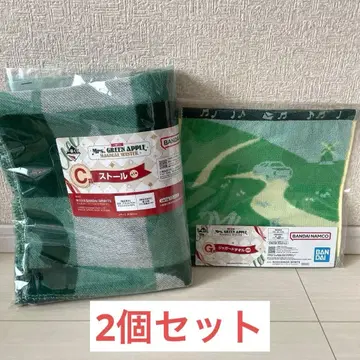 미세스 그린애플 제일복권 C상 스톨 G상 자카드 타월