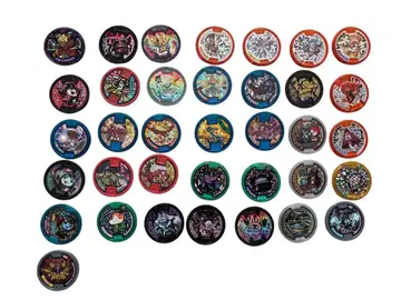 요괴워치 메달 세트 36장