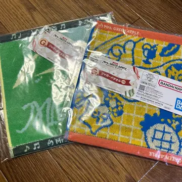 미세스 그린애플 제일복권 자카드 타월