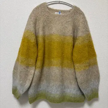 AMERICAN RAG CIE 샤기 그라데이션 니트 풀오버