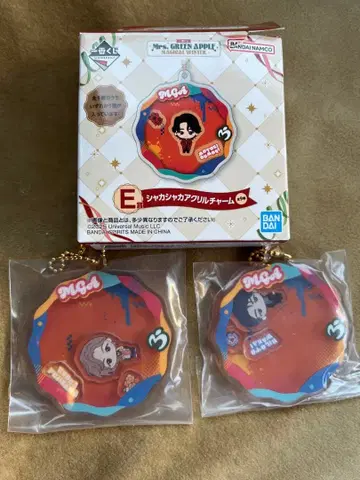 제일복권 Mrs. GREEN APPLE E상 바스락 아크릴 참