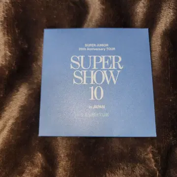 SUPER JUNIOR 슈퍼쇼 10 프로필 사진 은혁 랜덤 토이
