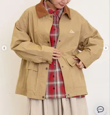 완판 KELTY x Samansa Mos2 헌팅 자켓 베이지