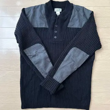 00' L.L.Bean 리브 스웨터 L 사이즈 블랙