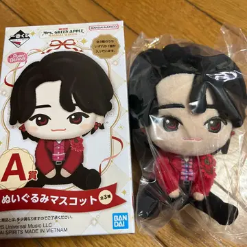 Mrs. GREEN APPLE 봉제 인형 마스코트 A상