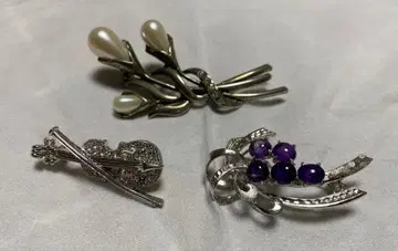 브로치 3개 세트