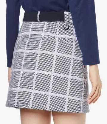 새상품 PUMA 골프 방한 보온 충전솜 스커트 스트레치성 L