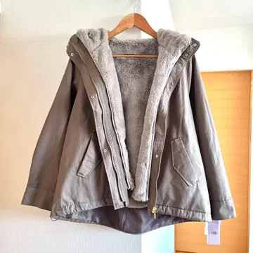 grove 3WAY 인조 모피 라이너 마운틴 파카 토프 L