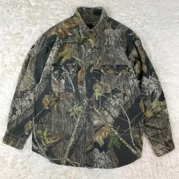 [ 90s ] 저지즈 리얼 트리 카모 BD셔츠 버튼 다운 양쪽 포켓