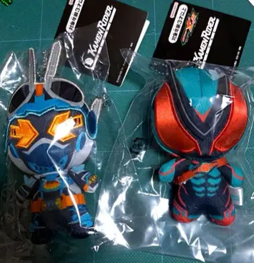 [ 새상품 ] 가면라이더 스팀 호퍼 & 제츠 봉제 인형 키체인 2종 세트