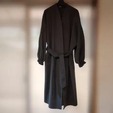 최종 가격 ZARA 그레이 롱 코트 울 51%
