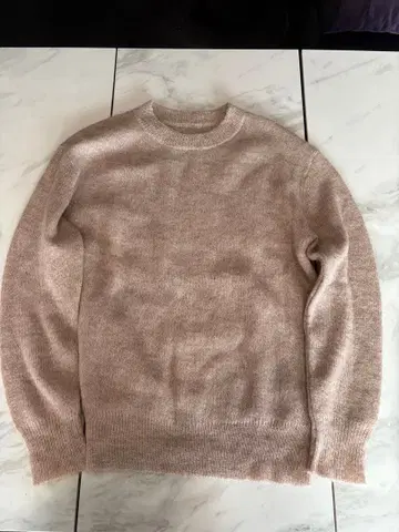 [ 새상품급 ] ADAM ET ROPE' 모헤어 니트 크루넥 스웨터