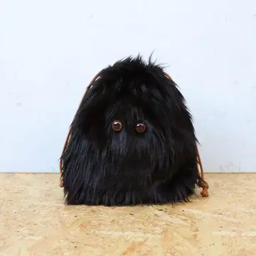 kivisdou 키비스도 이티 복조리 백 블랙 검정 여성용 파우치