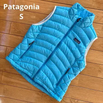 새상품급 파타고니아 다운 베스트 라이트 블루 구스 다운