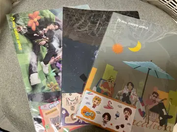 제일복권 미세스 그린애플 H상 클리어 파일&스티커 시트