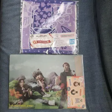 미세스 제일복권 자카드 타월 클리어 파일