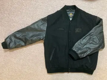 NEWZLANDER 바시티 자켓 5XL 블랙