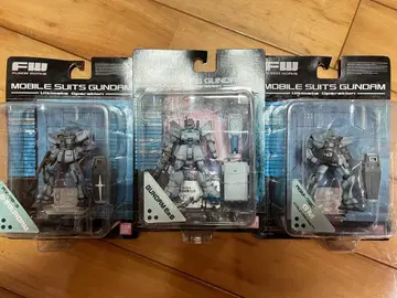 모빌슈트 건담 피규어 3체 세트
