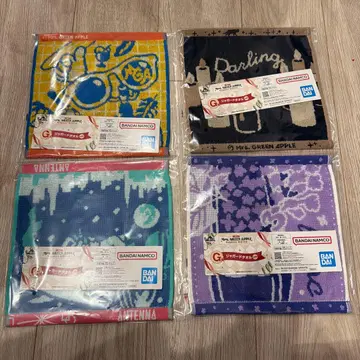 미세스 그린애플 자카드 타월 4종