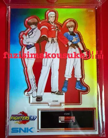 KOF 오로치 팀 크리스 쉘미 아크릴 스탠드 snk 네오지오