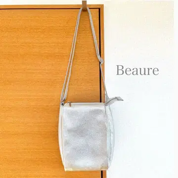 [ Beaure ] 실버 컴팩트 백 미니 사이즈