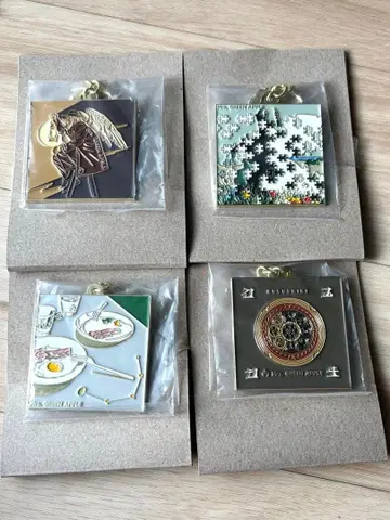 미세스 그린애플 제일복권 F상 메탈 참 4종