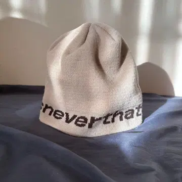 thisisneverthat 베이지 니트 모자