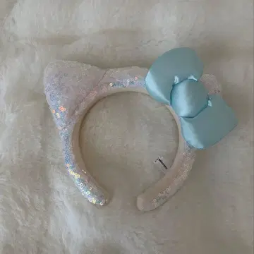 USJ 머리띠 키티 스카이블루